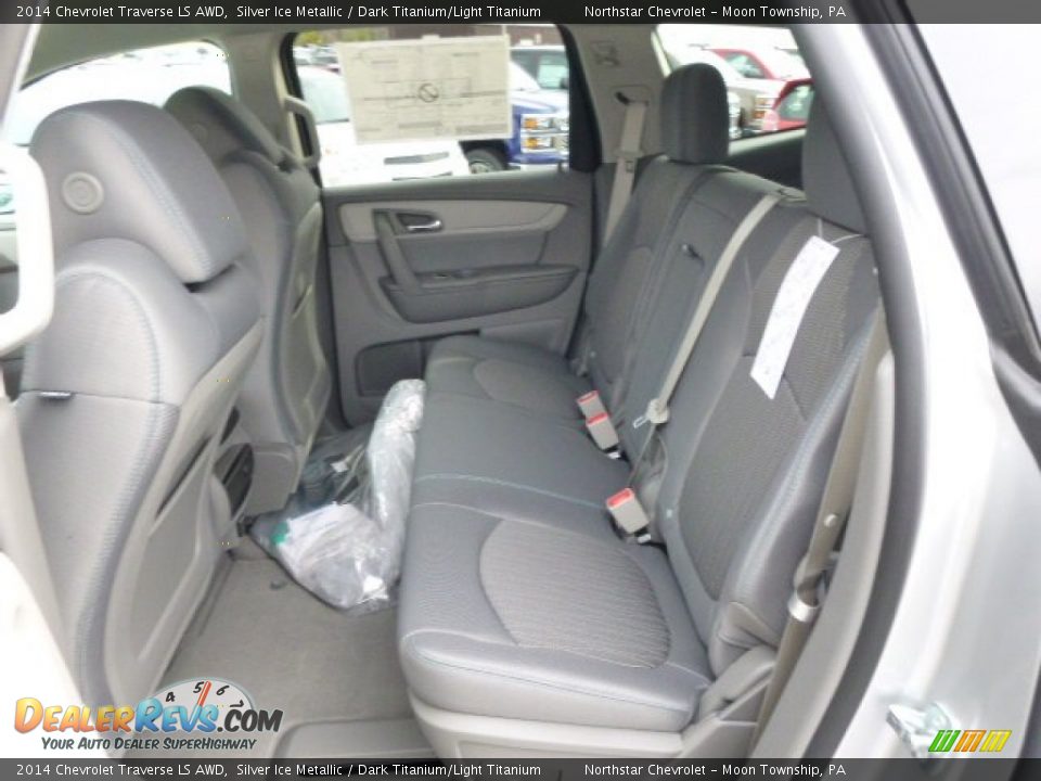 2014 Chevrolet Traverse LS AWD Silver Ice Metallic / Dark Titanium/Light Titanium Photo #11