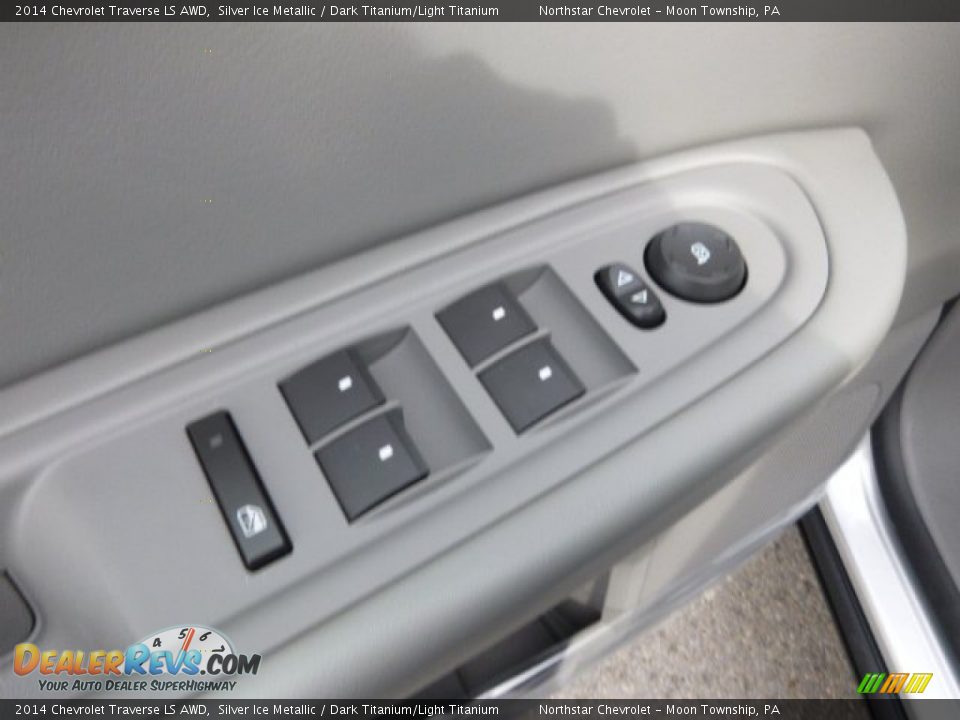 2014 Chevrolet Traverse LS AWD Silver Ice Metallic / Dark Titanium/Light Titanium Photo #14