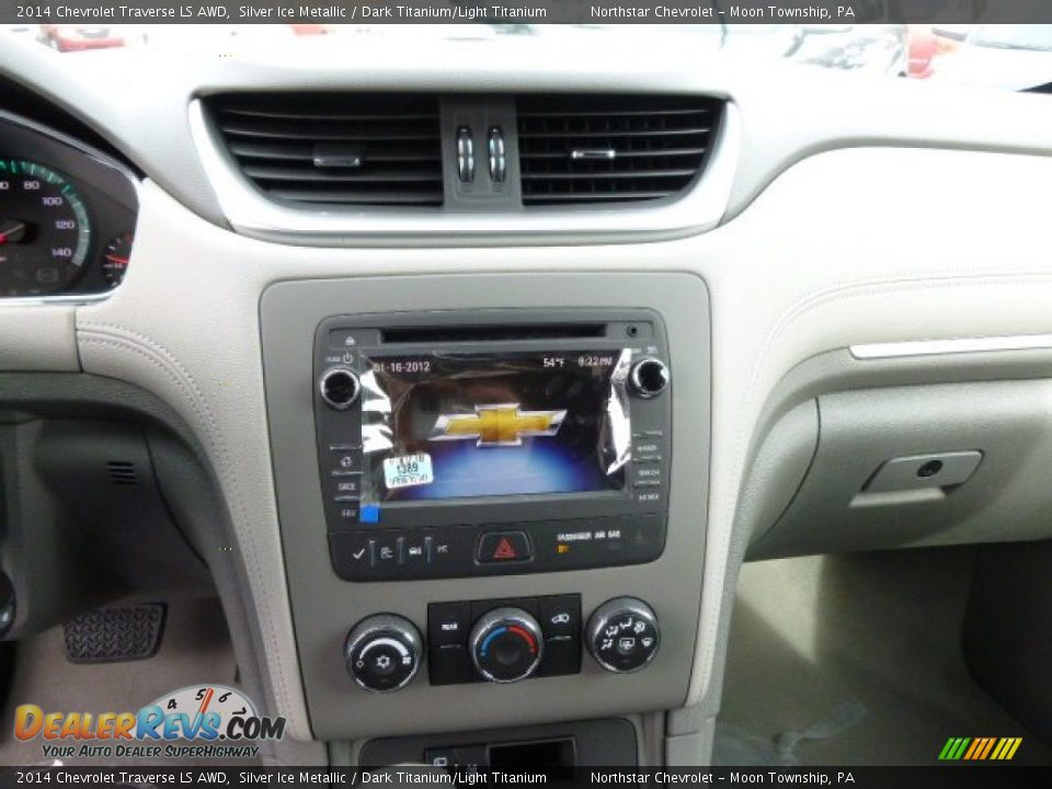 2014 Chevrolet Traverse LS AWD Silver Ice Metallic / Dark Titanium/Light Titanium Photo #15