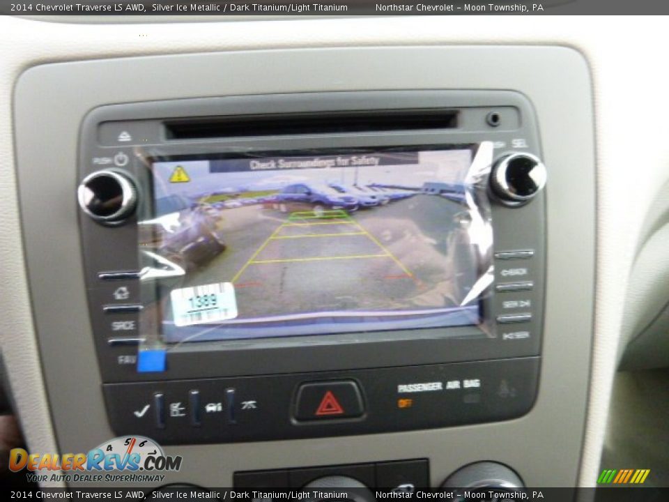2014 Chevrolet Traverse LS AWD Silver Ice Metallic / Dark Titanium/Light Titanium Photo #16