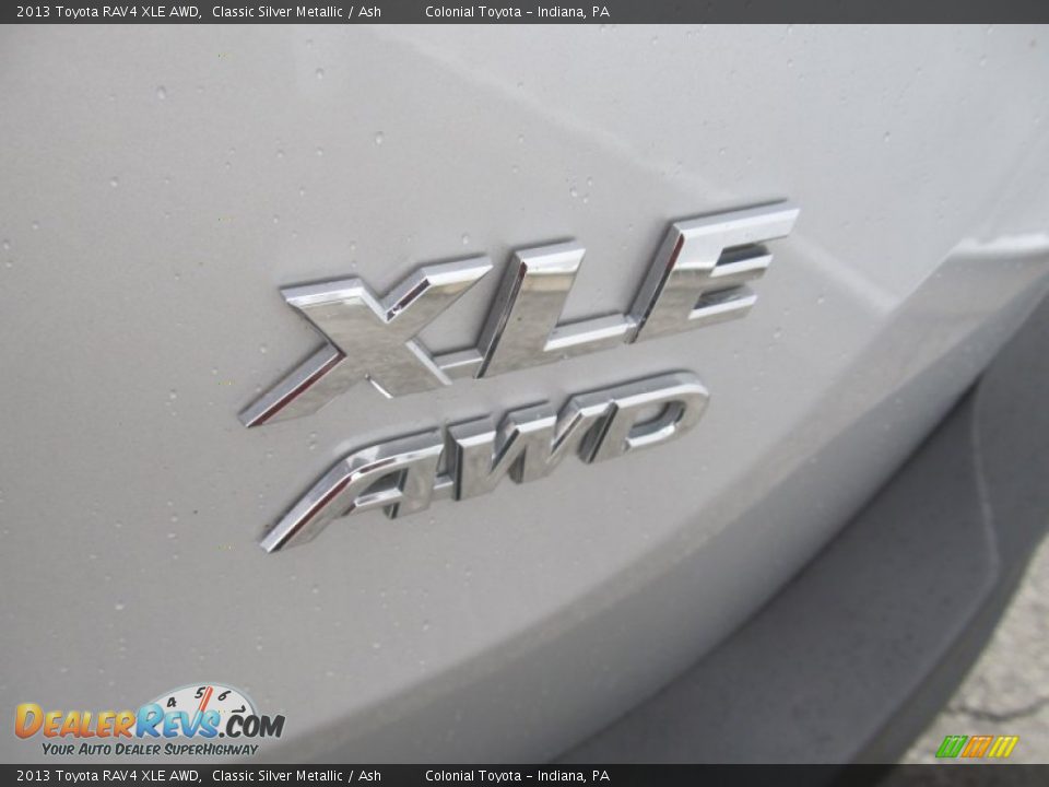 2013 Toyota RAV4 XLE AWD Classic Silver Metallic / Ash Photo #6
