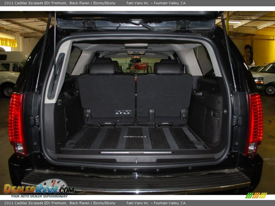 2011 Cadillac Escalade ESV Premium Black Raven / Ebony/Ebony Photo #5