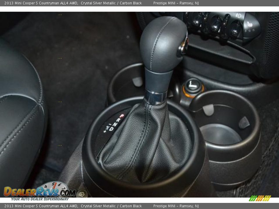 2013 Mini Cooper S Countryman ALL4 AWD Crystal Silver Metallic / Carbon Black Photo #9
