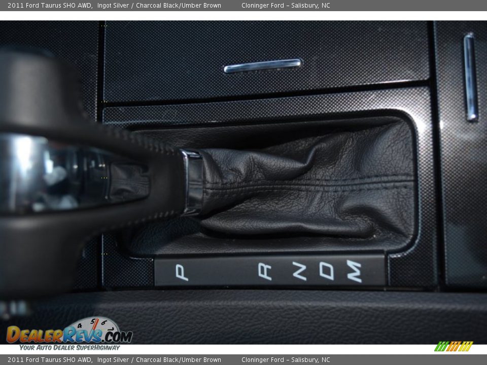 2011 Ford Taurus SHO AWD Ingot Silver / Charcoal Black/Umber Brown Photo #22