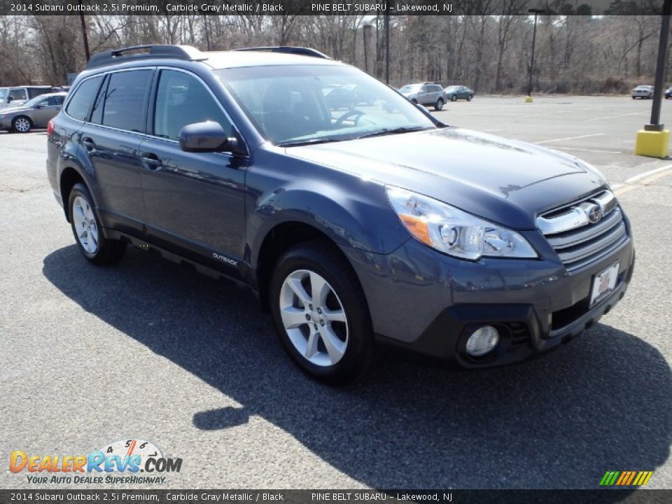 2014 Subaru Outback 2.5i Premium Carbide Gray Metallic / Black Photo #3