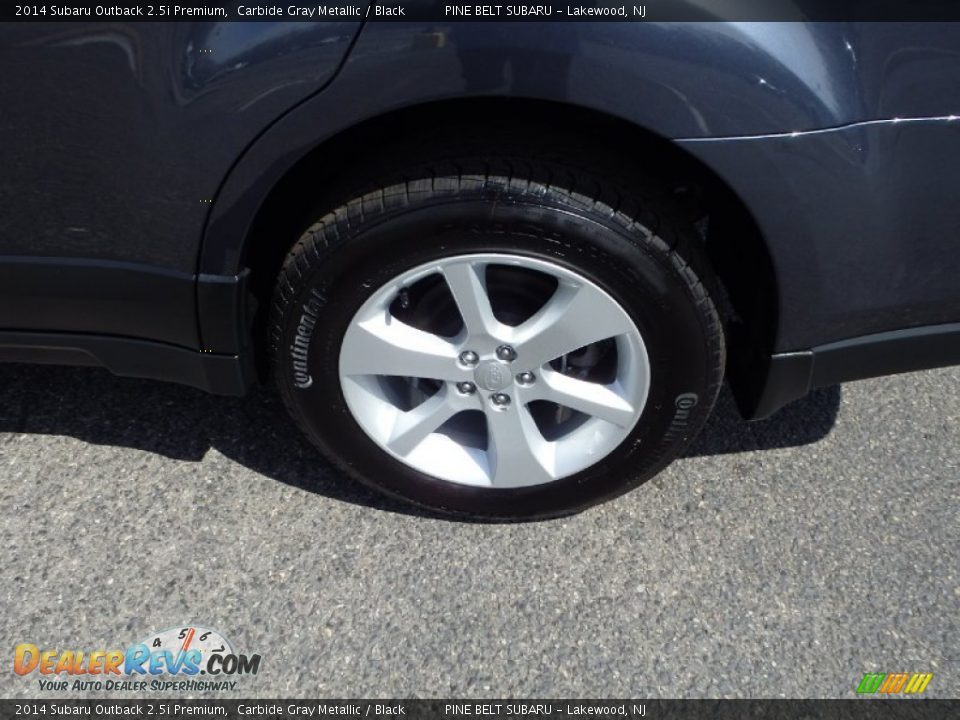 2014 Subaru Outback 2.5i Premium Carbide Gray Metallic / Black Photo #5