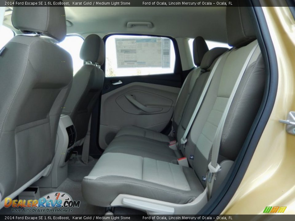 2014 Ford Escape SE 1.6L EcoBoost Karat Gold / Medium Light Stone Photo #7