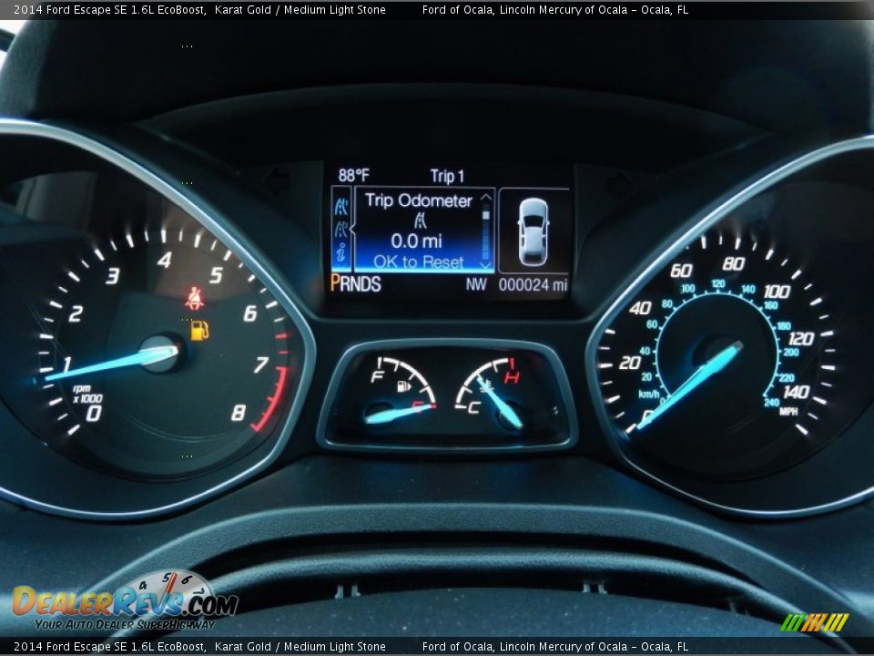2014 Ford Escape SE 1.6L EcoBoost Karat Gold / Medium Light Stone Photo #9