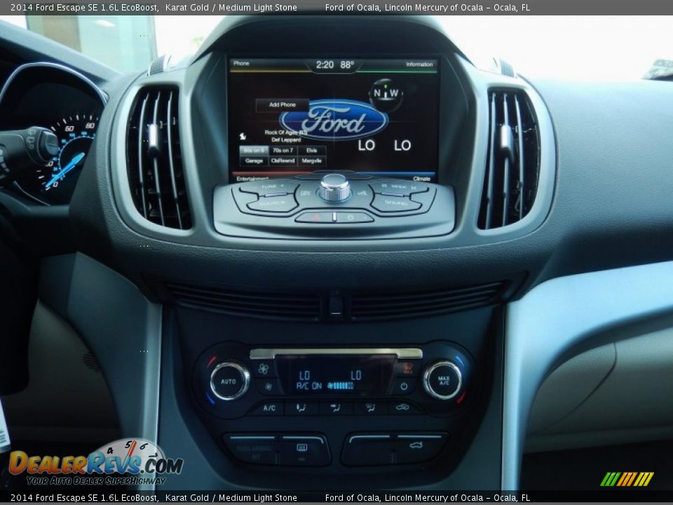 2014 Ford Escape SE 1.6L EcoBoost Karat Gold / Medium Light Stone Photo #10