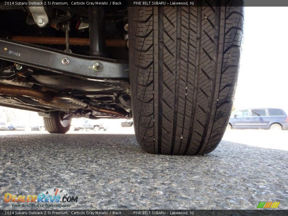 2014 Subaru Outback 2.5i Premium Carbide Gray Metallic / Black Photo #26