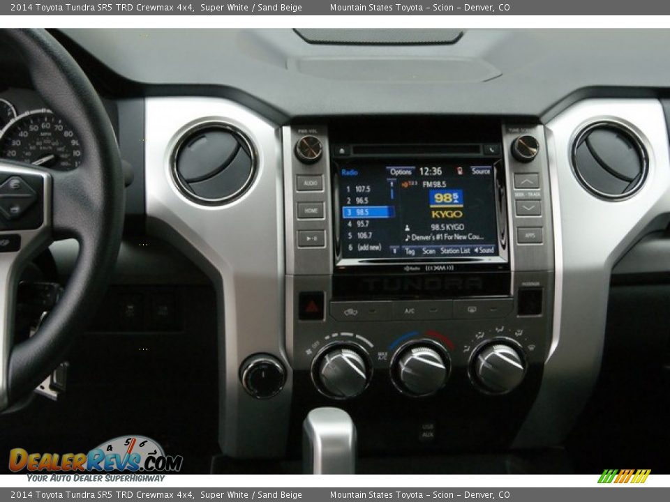 2014 Toyota Tundra SR5 TRD Crewmax 4x4 Super White / Sand Beige Photo #6