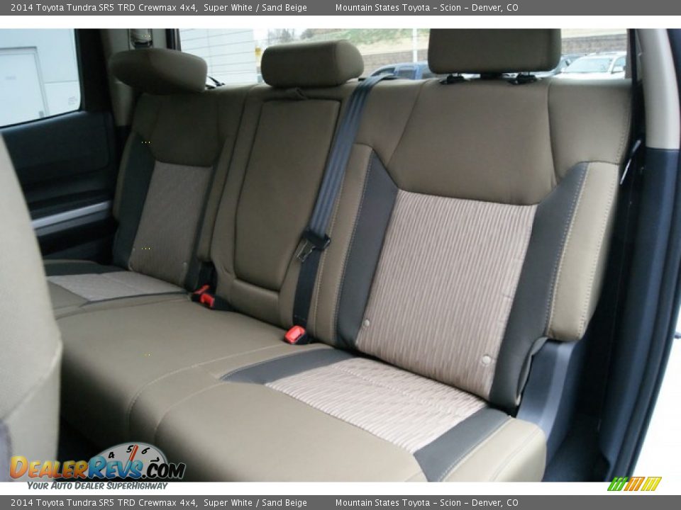 2014 Toyota Tundra SR5 TRD Crewmax 4x4 Super White / Sand Beige Photo #7
