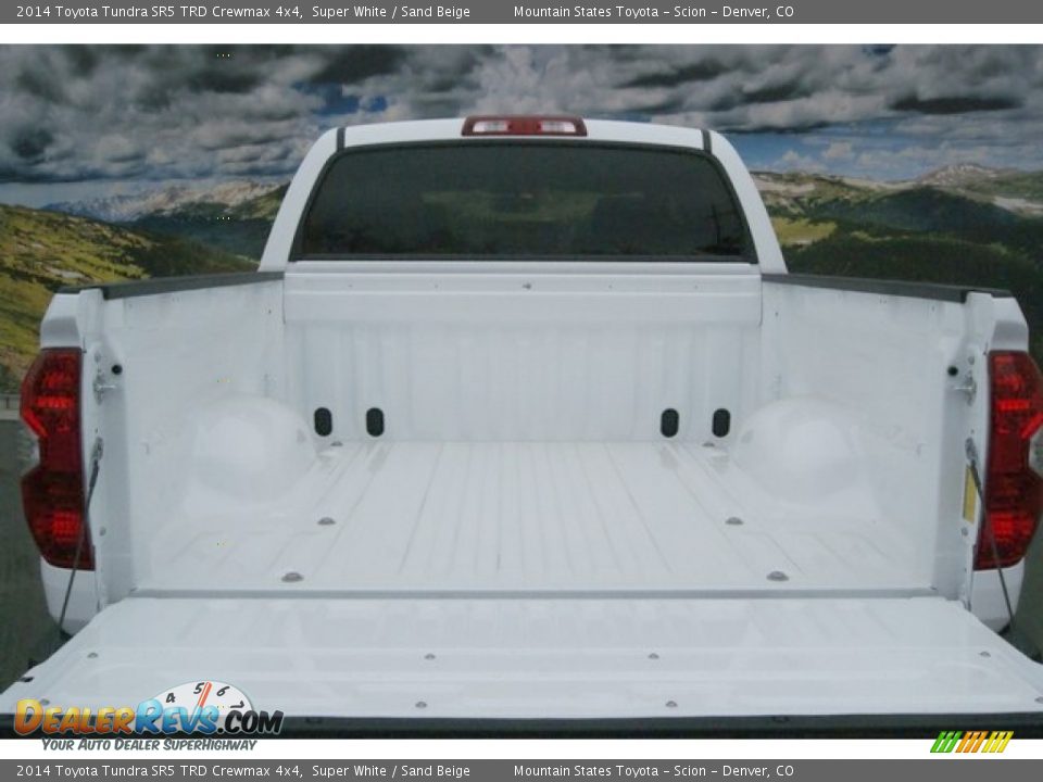 2014 Toyota Tundra SR5 TRD Crewmax 4x4 Super White / Sand Beige Photo #8