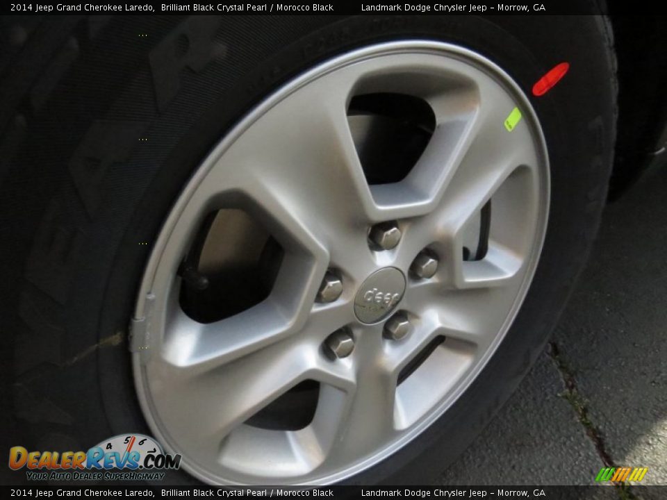 2014 Jeep Grand Cherokee Laredo Brilliant Black Crystal Pearl / Morocco Black Photo #5