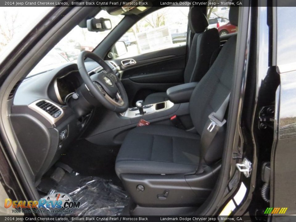 2014 Jeep Grand Cherokee Laredo Brilliant Black Crystal Pearl / Morocco Black Photo #6
