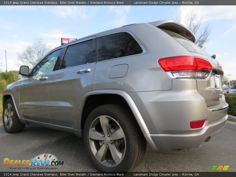 2014 Jeep Grand Cherokee Overland Billet Silver Metallic / Overland Morocco Black Photo #2