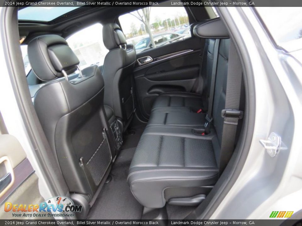 2014 Jeep Grand Cherokee Overland Billet Silver Metallic / Overland Morocco Black Photo #20