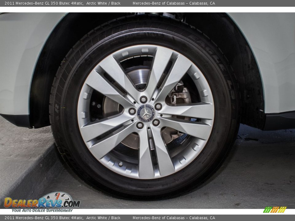 2011 Mercedes-Benz GL 350 Blutec 4Matic Arctic White / Black Photo #8