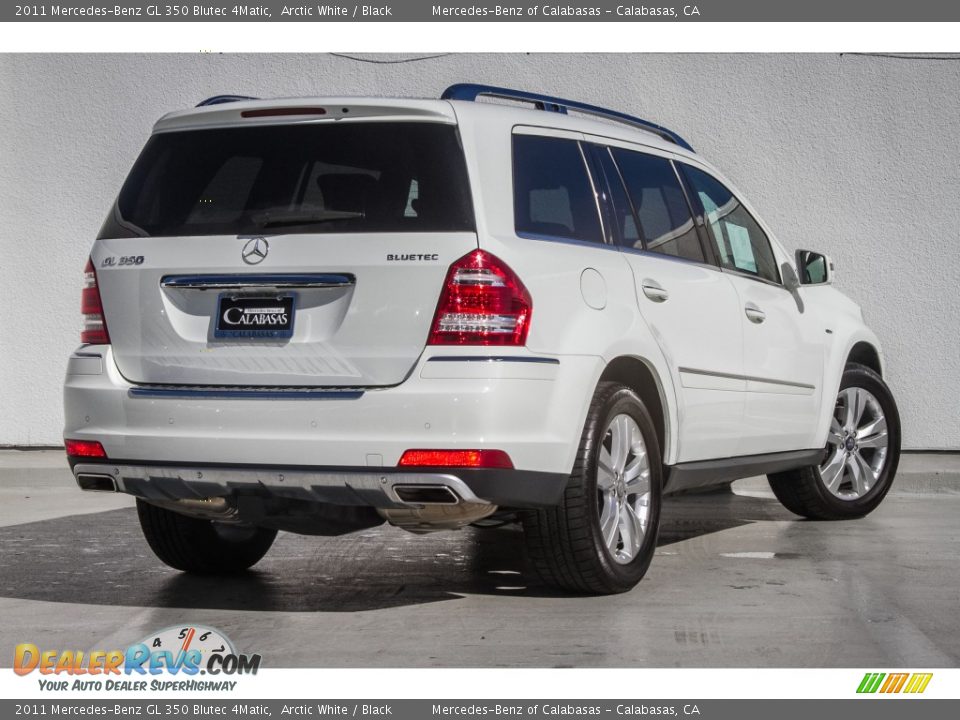 2011 Mercedes-Benz GL 350 Blutec 4Matic Arctic White / Black Photo #13