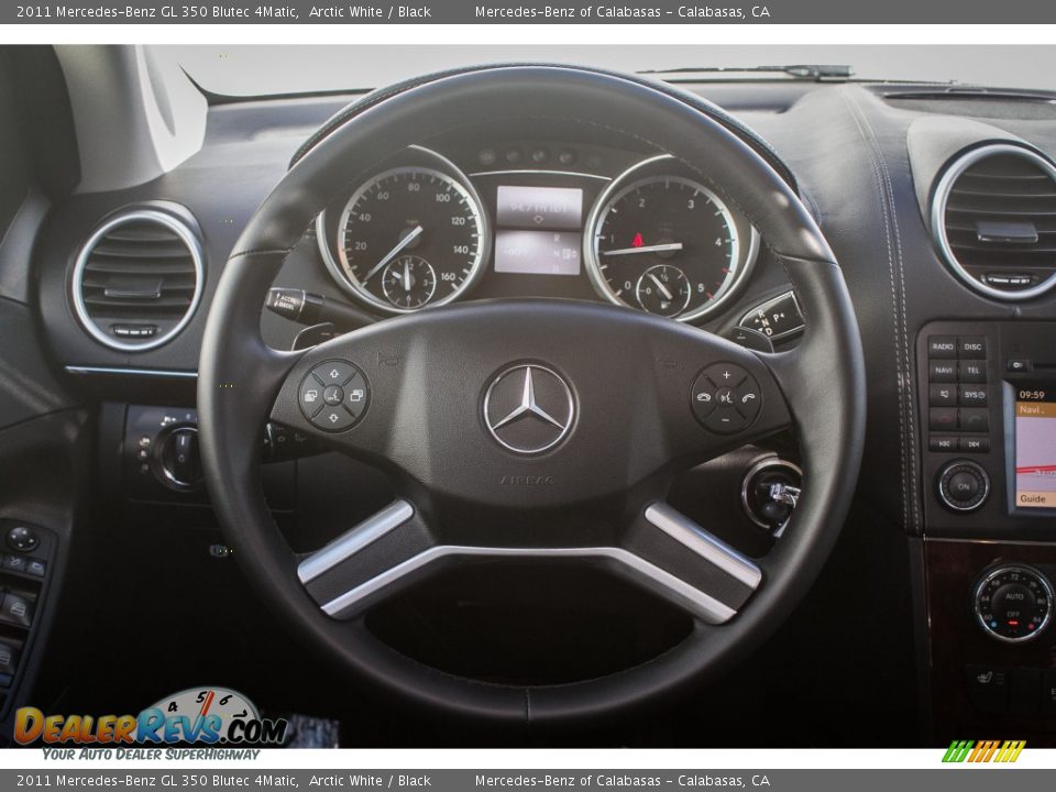 2011 Mercedes-Benz GL 350 Blutec 4Matic Arctic White / Black Photo #14