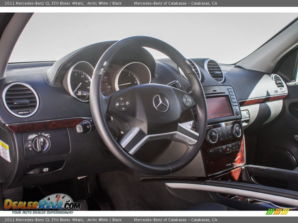 2011 Mercedes-Benz GL 350 Blutec 4Matic Arctic White / Black Photo #15