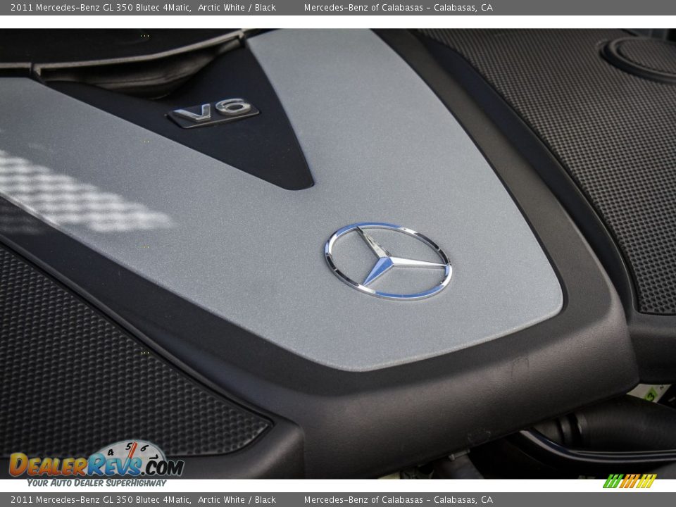 2011 Mercedes-Benz GL 350 Blutec 4Matic Arctic White / Black Photo #23