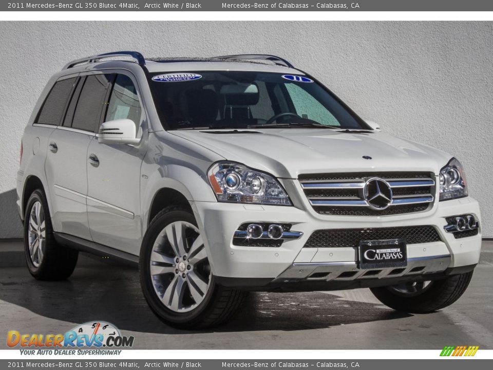 2011 Mercedes-Benz GL 350 Blutec 4Matic Arctic White / Black Photo #30