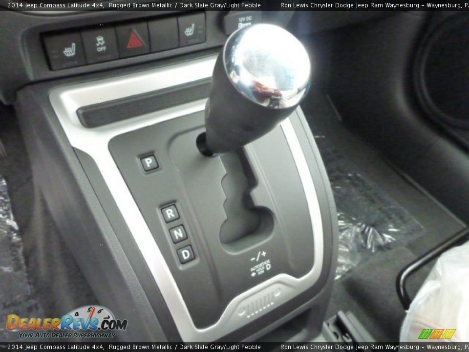 2014 Jeep Compass Latitude 4x4 Rugged Brown Metallic / Dark Slate Gray/Light Pebble Photo #18