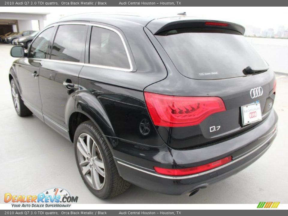 2010 Audi Q7 3.0 TDI quattro Orca Black Metallic / Black Photo #5