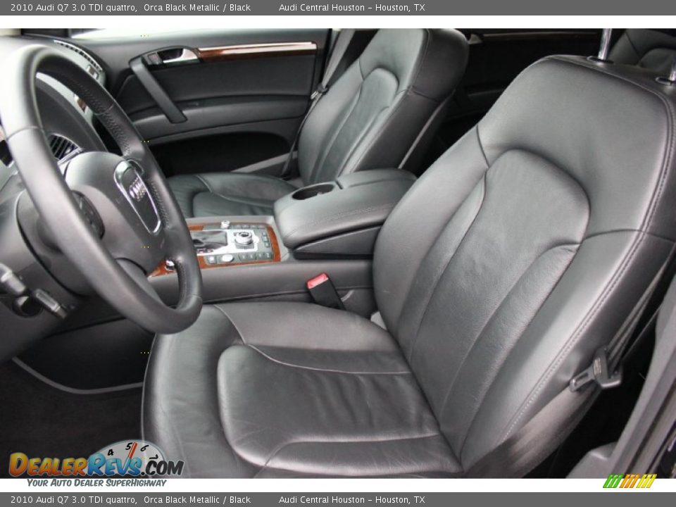 2010 Audi Q7 3.0 TDI quattro Orca Black Metallic / Black Photo #15