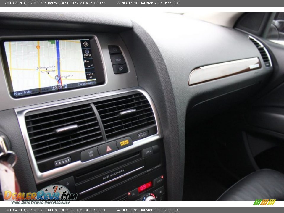 2010 Audi Q7 3.0 TDI quattro Orca Black Metallic / Black Photo #16