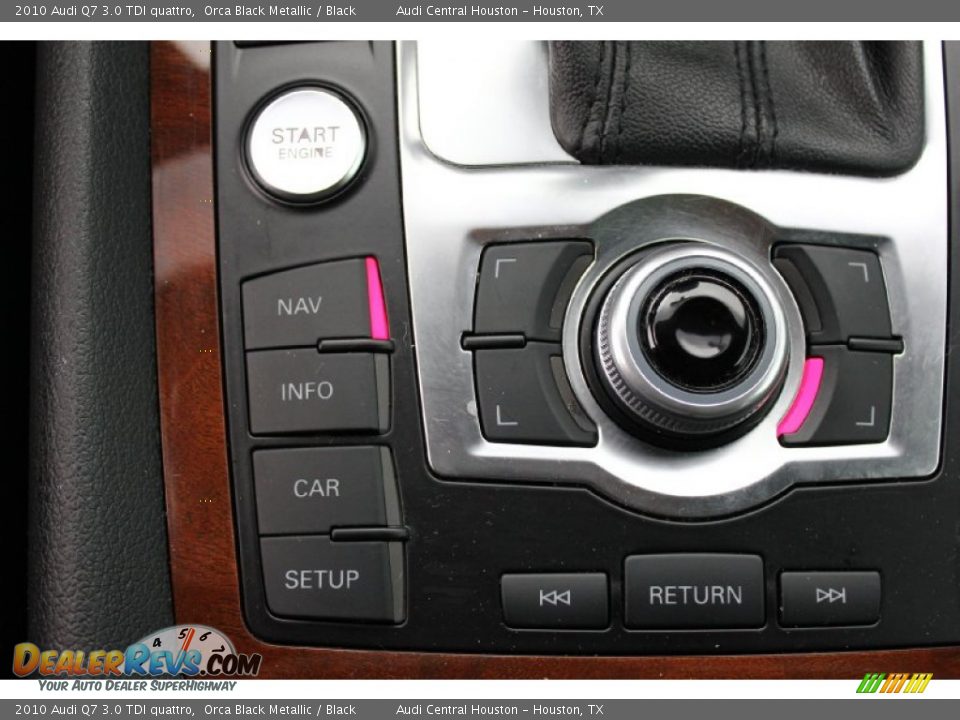 2010 Audi Q7 3.0 TDI quattro Orca Black Metallic / Black Photo #21