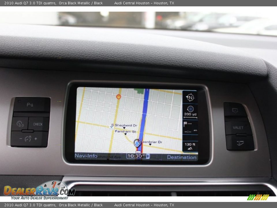 2010 Audi Q7 3.0 TDI quattro Orca Black Metallic / Black Photo #23