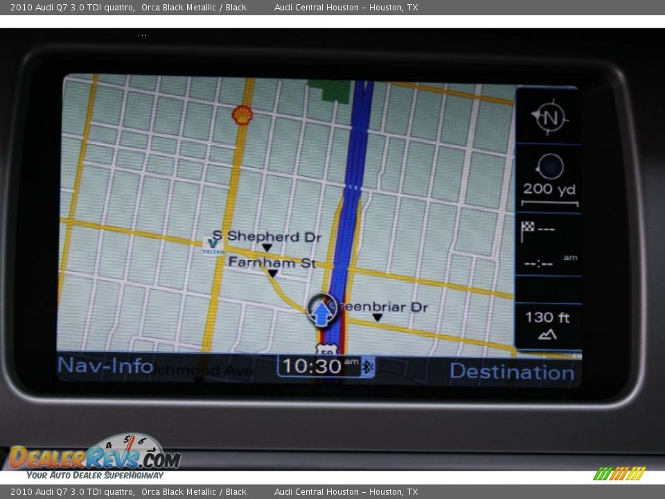 2010 Audi Q7 3.0 TDI quattro Orca Black Metallic / Black Photo #24
