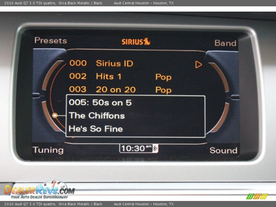 2010 Audi Q7 3.0 TDI quattro Orca Black Metallic / Black Photo #26