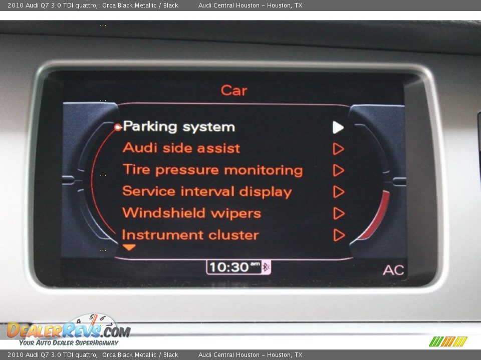 2010 Audi Q7 3.0 TDI quattro Orca Black Metallic / Black Photo #27