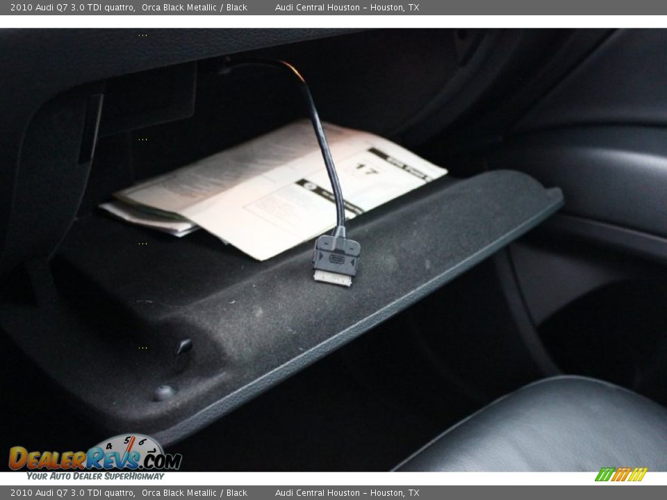 2010 Audi Q7 3.0 TDI quattro Orca Black Metallic / Black Photo #28