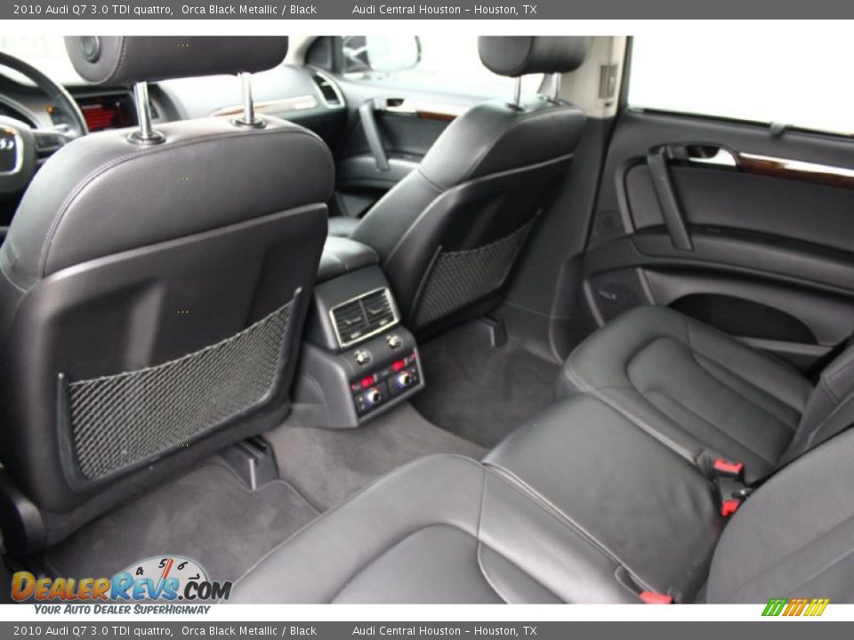 2010 Audi Q7 3.0 TDI quattro Orca Black Metallic / Black Photo #36