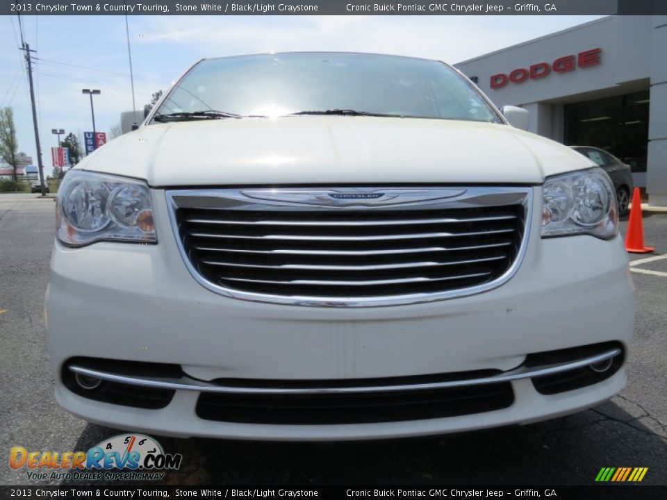 2013 Chrysler Town & Country Touring Stone White / Black/Light Graystone Photo #2