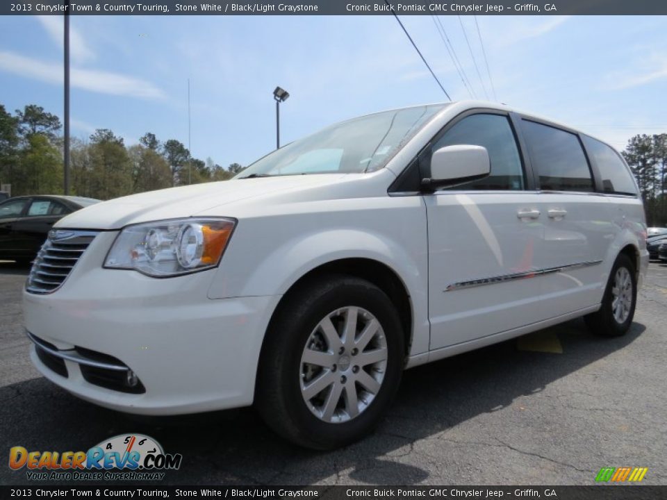 2013 Chrysler Town & Country Touring Stone White / Black/Light Graystone Photo #3