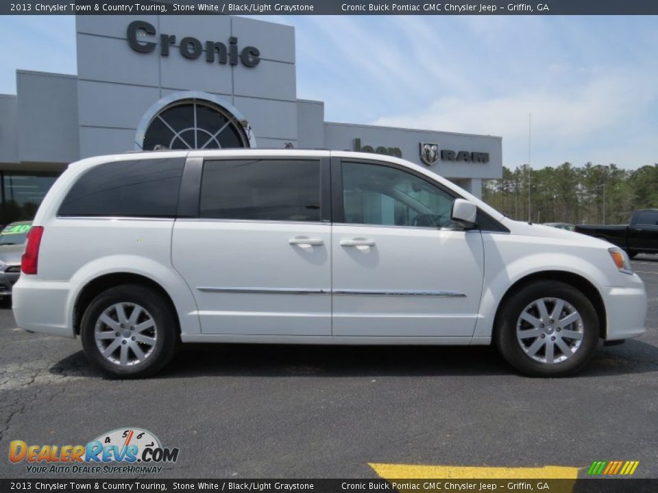 2013 Chrysler Town & Country Touring Stone White / Black/Light Graystone Photo #8