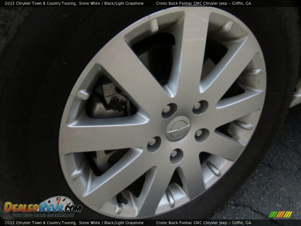 2013 Chrysler Town & Country Touring Stone White / Black/Light Graystone Photo #9