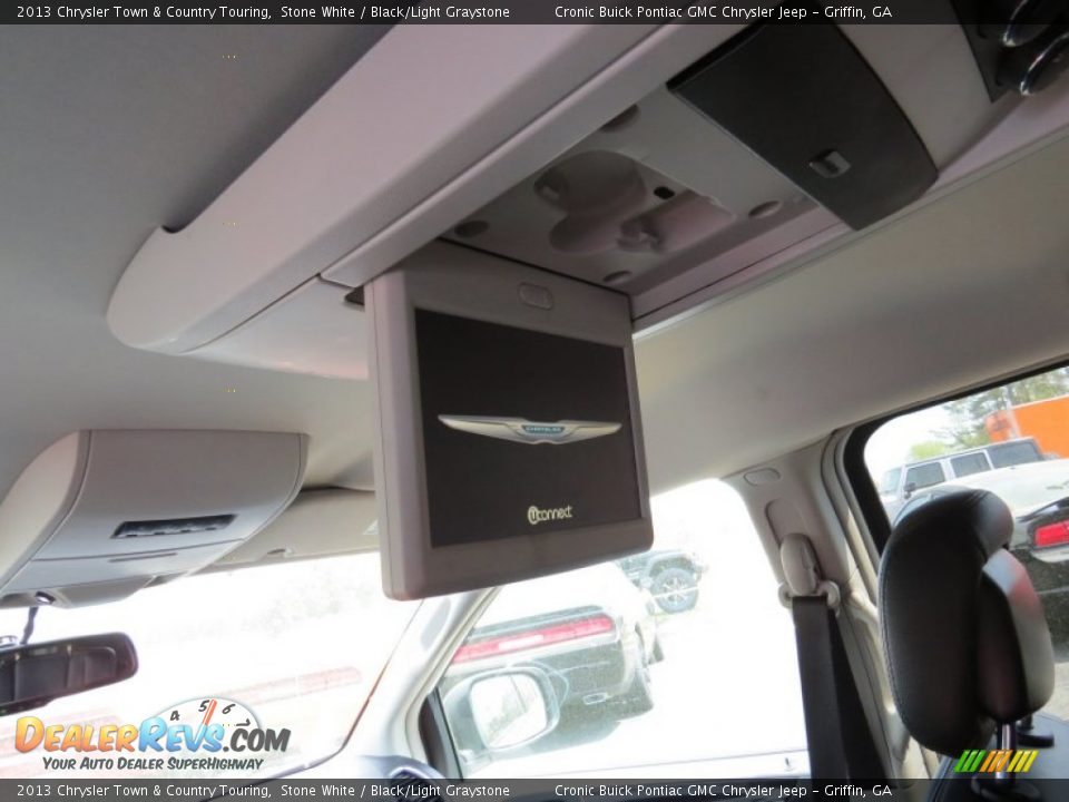 2013 Chrysler Town & Country Touring Stone White / Black/Light Graystone Photo #12