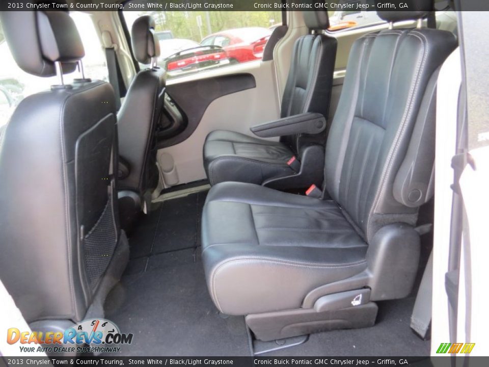 2013 Chrysler Town & Country Touring Stone White / Black/Light Graystone Photo #14