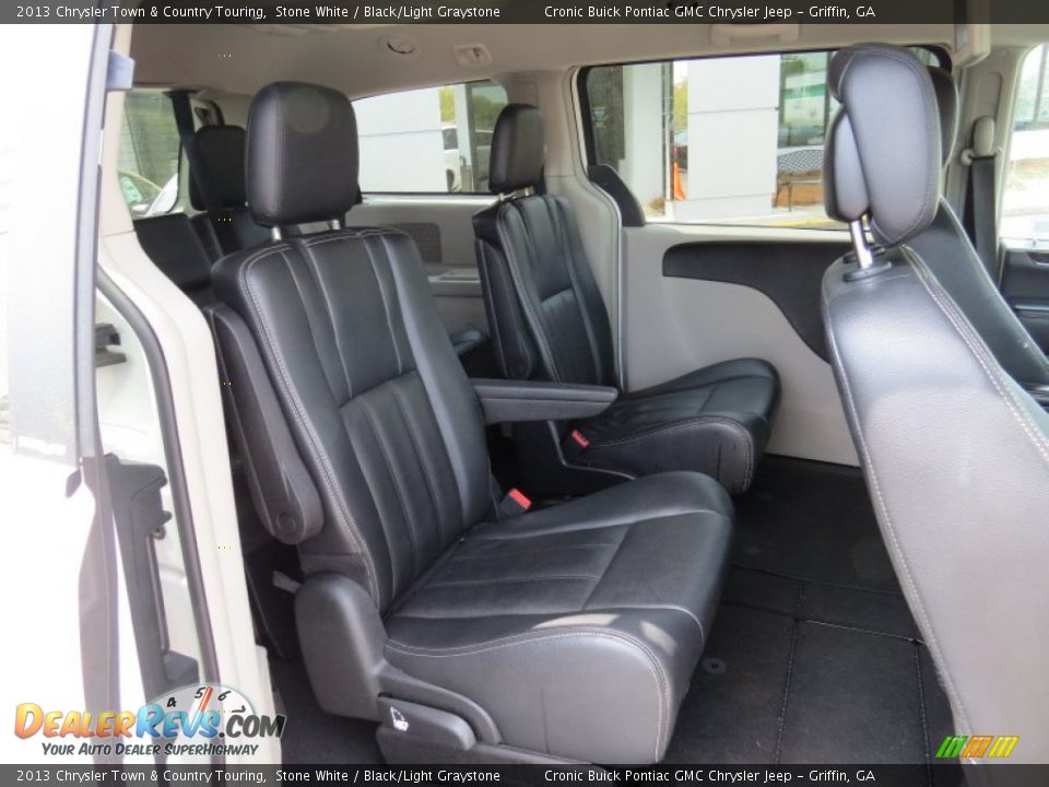 2013 Chrysler Town & Country Touring Stone White / Black/Light Graystone Photo #18