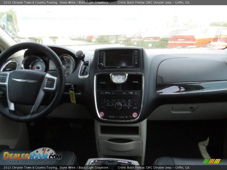 2013 Chrysler Town & Country Touring Stone White / Black/Light Graystone Photo #20