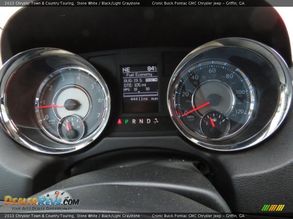 2013 Chrysler Town & Country Touring Stone White / Black/Light Graystone Photo #23