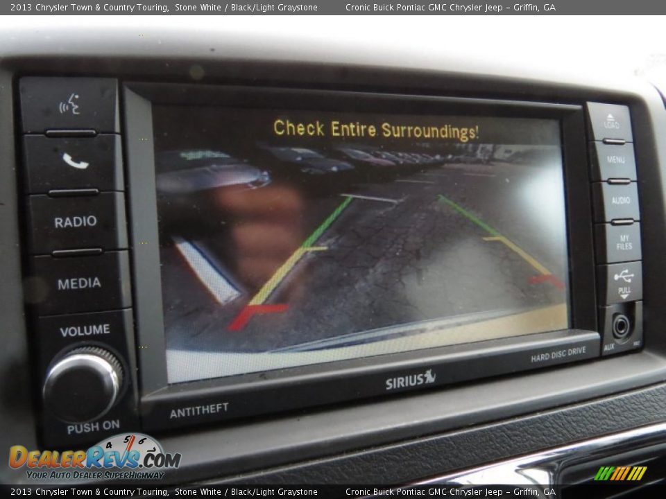 2013 Chrysler Town & Country Touring Stone White / Black/Light Graystone Photo #24