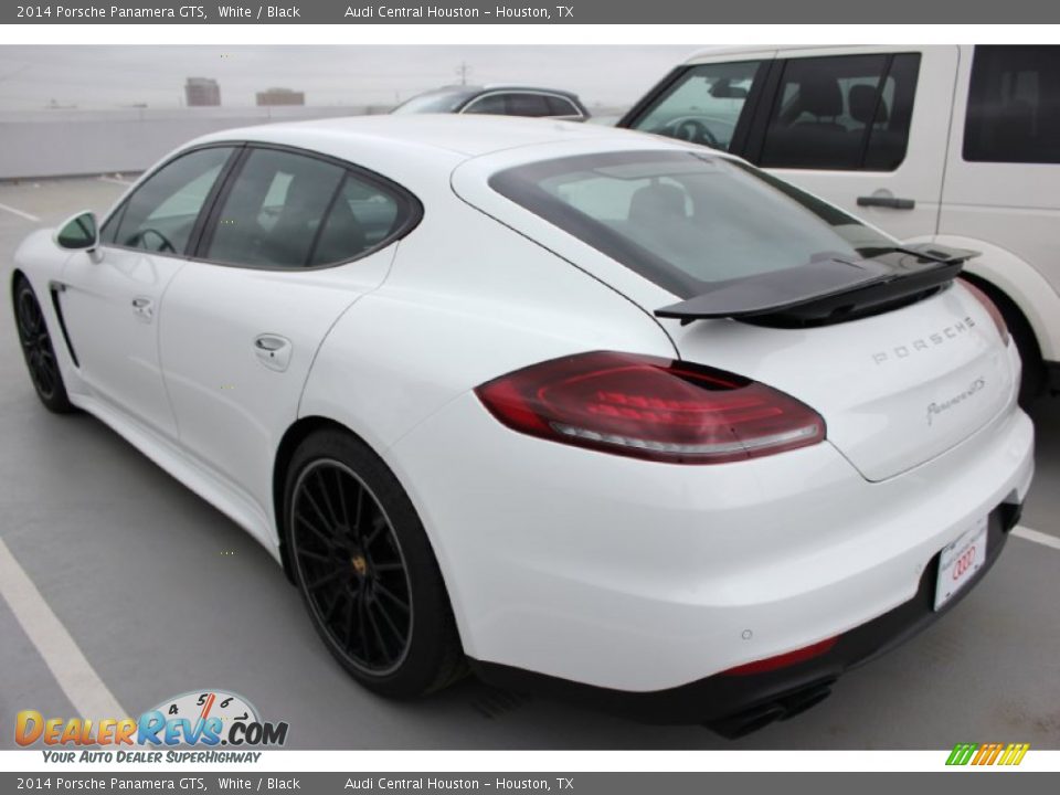 2014 Porsche Panamera GTS White / Black Photo #7