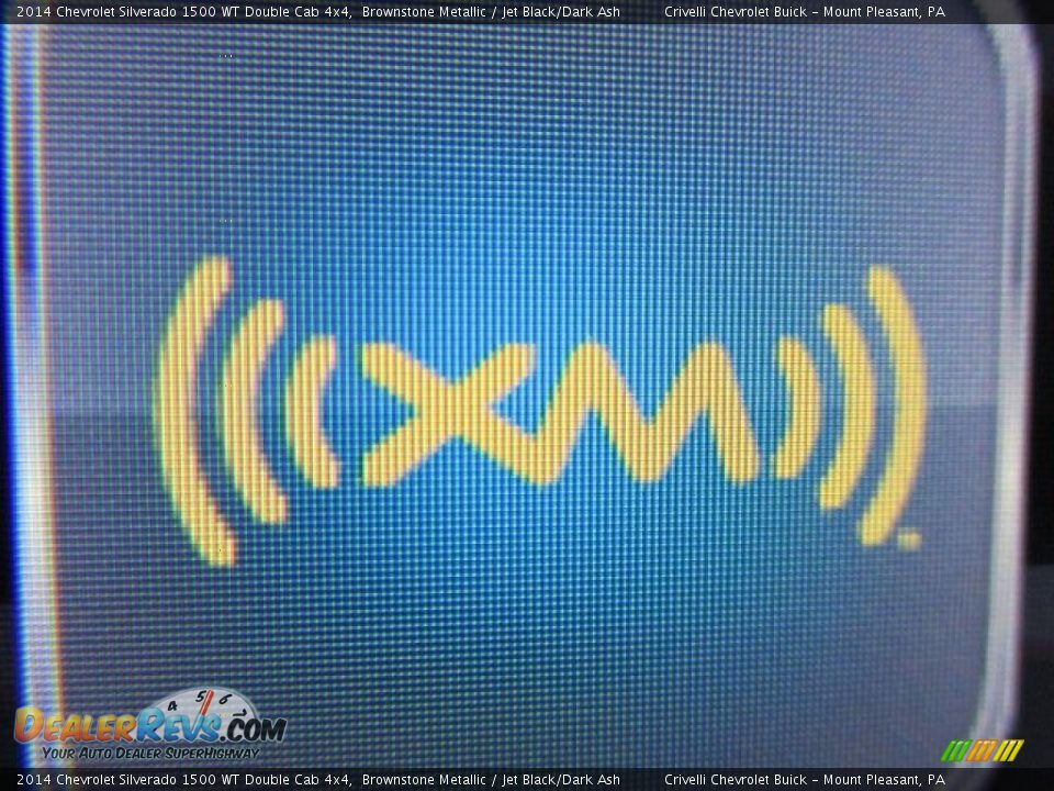 2014 Chevrolet Silverado 1500 WT Double Cab 4x4 Brownstone Metallic / Jet Black/Dark Ash Photo #15
